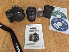 Canon EOS 100D / Rebel SL1  18.0 MP Digital SLR Camera Kit with EF-S 18-55mm