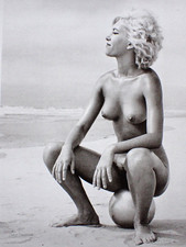 Stell-Es-Auf! ANDRE DE DIENES Akt Fotografie Erotik Strand Meer Sommer Frau