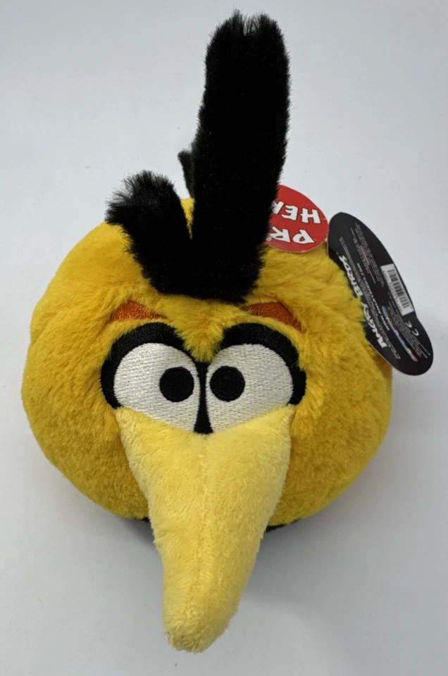 Lote = 3 Angry Birds 5” Peluche: Santa, Conejo, Burbujas (funciona) con Etiquetas Commonwealth Foto 3 de 4