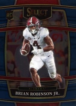 2022 Brian Robinson Jr. Panini Select Draft Picks - Blue (Retail Base) 84 NM RC