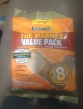 Hot hands Toe Warmer Value 6 Pack 8 Hours Heat