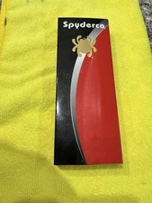 Spyderco Police 4 Lightweight Folding Knife Plain Blade FRN Handle C07PBK4 FS!