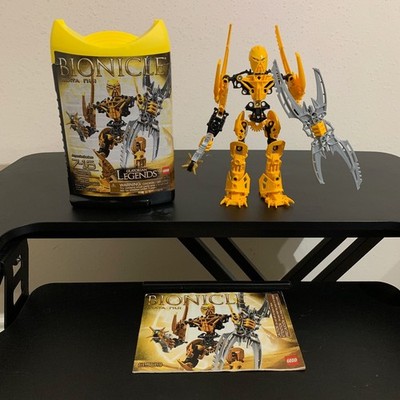 Lego Bionicle Glatorian Mata Nui 8989! Complete w/ Instructions and Canister!