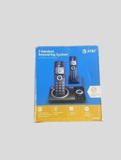 At&T CL82219 2 Handset Answering System Telephone Black With Smart Call Blocker