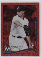 2014 Topps Update Red Hot Foil Andrew Heaney #US-245 Rookie RC n1u
