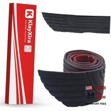 41 Inch Universal Rear Bumper Protector Guard, Anti-Scratch Rubber Car Bumper