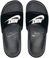 Nike Men's Benassi Solarsoft Slide 343880-090-410-100 Athletic Sandal Size 10
