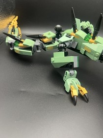 LEGO Ninjago Green Ninja Mech Dragon (70612) Dragon Parts & Pieces (INCOMPLETE)