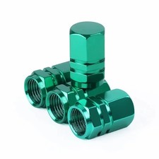 4pcs Aluminum Car Tire Valve Caps Tyre Valve Stem Cover Air Dust Wheel Rim Caps