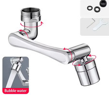 Heavy Metal Universal 1080 Rotation Faucet Sprayer Head for Kitchen Washbasin E