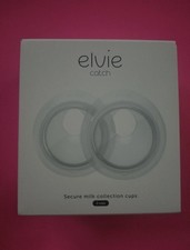 NEW - Elvie Catch Secure Breast Milk Collection Cups - White - 5060442520554