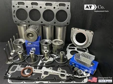 1104C-44 Overhaul Rebuild Kit With Full Gasket Bearing Set Fits Perkins Engine