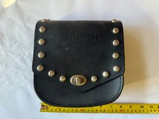 Triumph OEM Leather Sissy Bar Bag