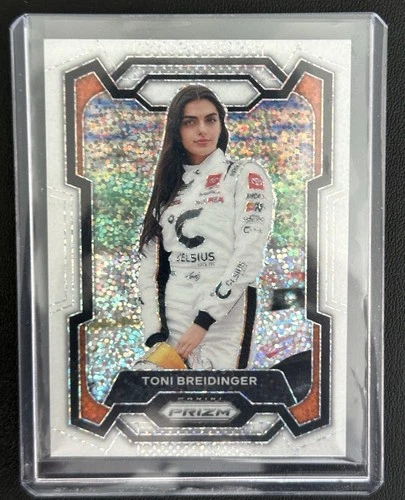 2024 PANINI PRIZM NASCAR TONI BREIDINGER #81 WHITE SPARKLE PRIZMS SP CRAFTSMAN