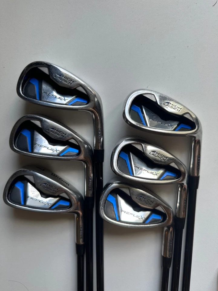 Wilson Reflex Eisensatz – 5 bis PW – Uniflex – Rechtshand – gebraucht