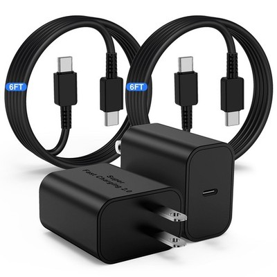 USB-C Charger for Samsung Charger Super Fast Charging, Type C Charging Block ...