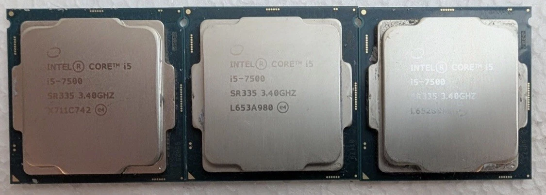 Intel Computer Processors Intel Core i5-7500 Processor Model for