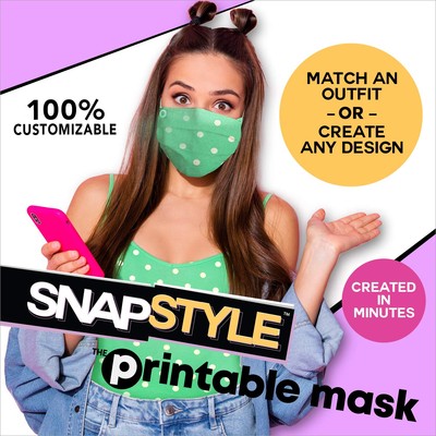 - DIY PRINTABLE - Design. Print. Wear It! â   4-Pack, size fits all, White