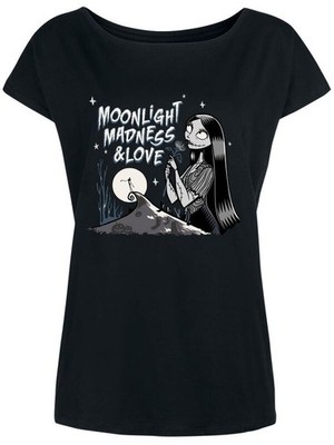 The Nightmare Before Christmas T-Shirt Damen Madness & Love schwarz