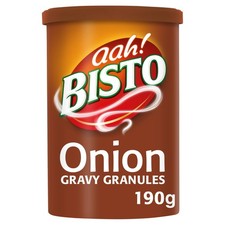 Bisto Onion Gravy Granules 190g Flavoursome Delicious Pack of 1