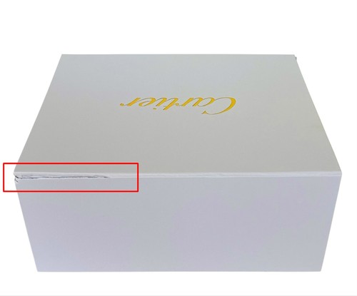 Original Cartier Geschenkverpackung Set mit Echtheitskarte, Tasche, Beutel & Band - Bild 9 von 16