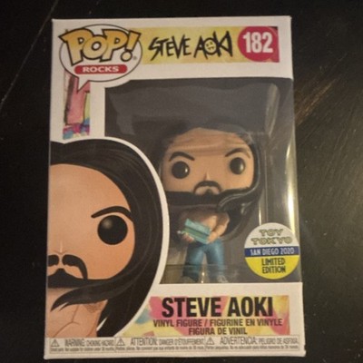 Funko Pop! Rocks Steve Aoki #182 Vinyl Figure Toy Tokyo San Diego 2020 Exclusive