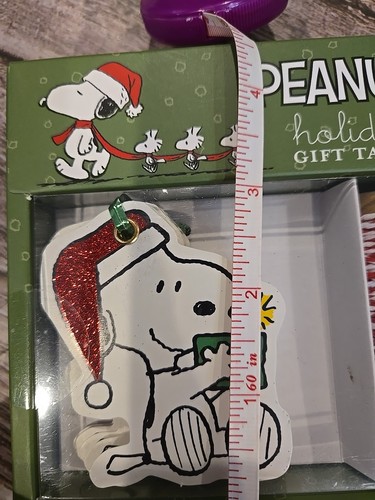 Graphique Peanuts Etichette Regalo Vacanze 16 Etichette Nuove-Sigillate (3) - Foto 2 di 4
