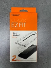 iPhone 11 Pro X XS XS Max 11 Pro Max XR Glass Screen Protector Spigen (2P)