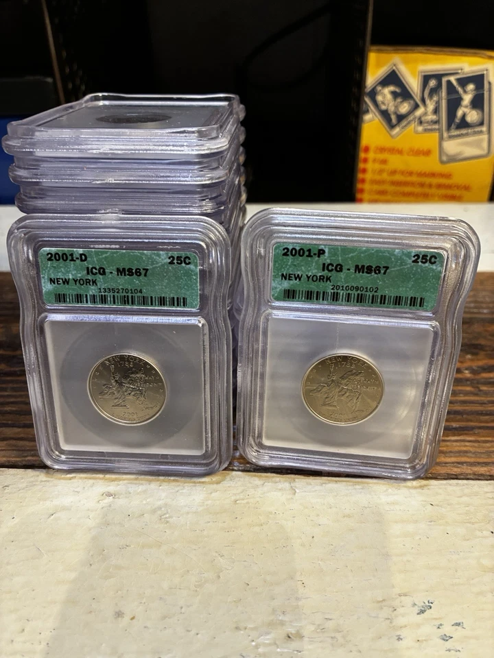 Set Of 24 ICG Certified MS 67 State Quarters 1999-2001 - Image 4 of 4
