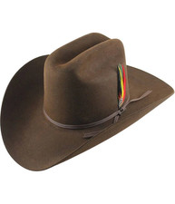 Stetson Rancher Chocolate 6X 4" Brim - Hat Felts - Sfrnch-014022
