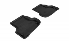 3D MAXpider Custom Fit Kagu Black 2nd Row Floor Liners for Audi A3