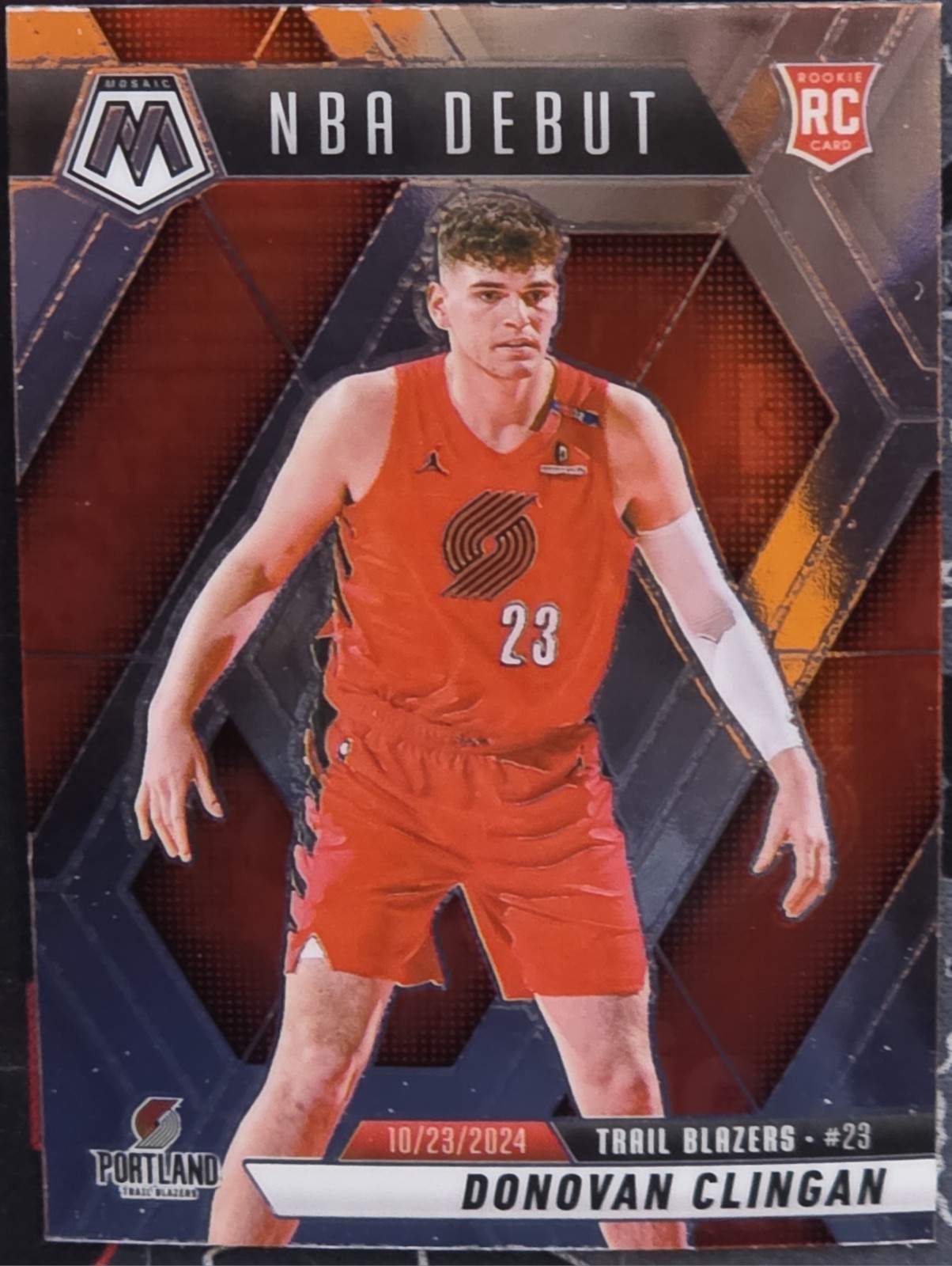 2024-25 Panini Mosaic - NBA Debut Donovan Clingan #261 (RC)