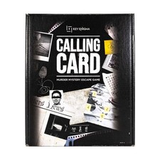 Key Enigma Board Game Calling Card Box VG+/NM