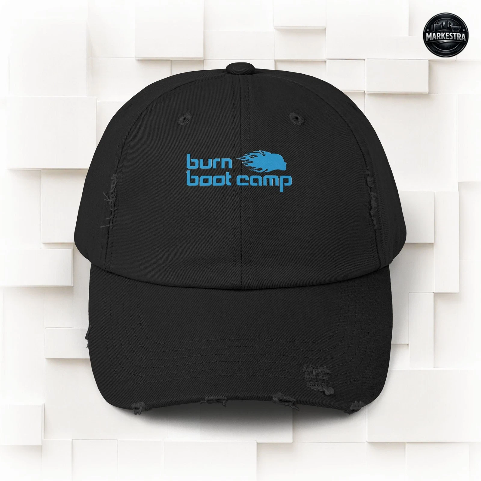 Burn Boot Camp Franchise Logo Unisex Distressed Cap