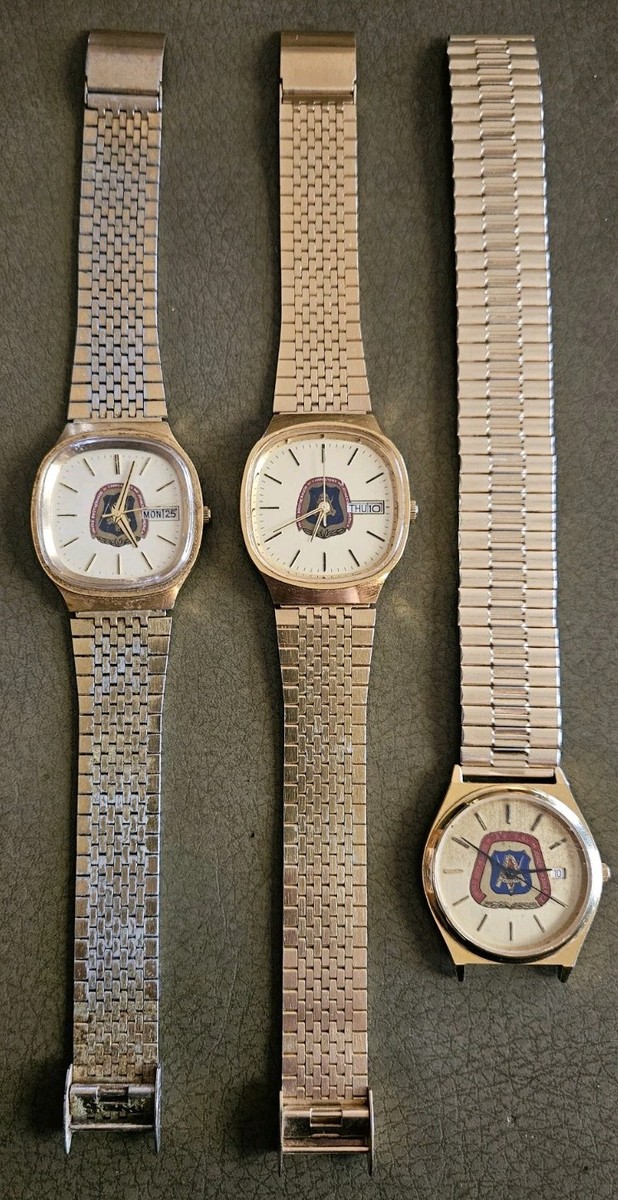 United Brotherhood Of Carpenters Of America Union Made Watch 3 Lot