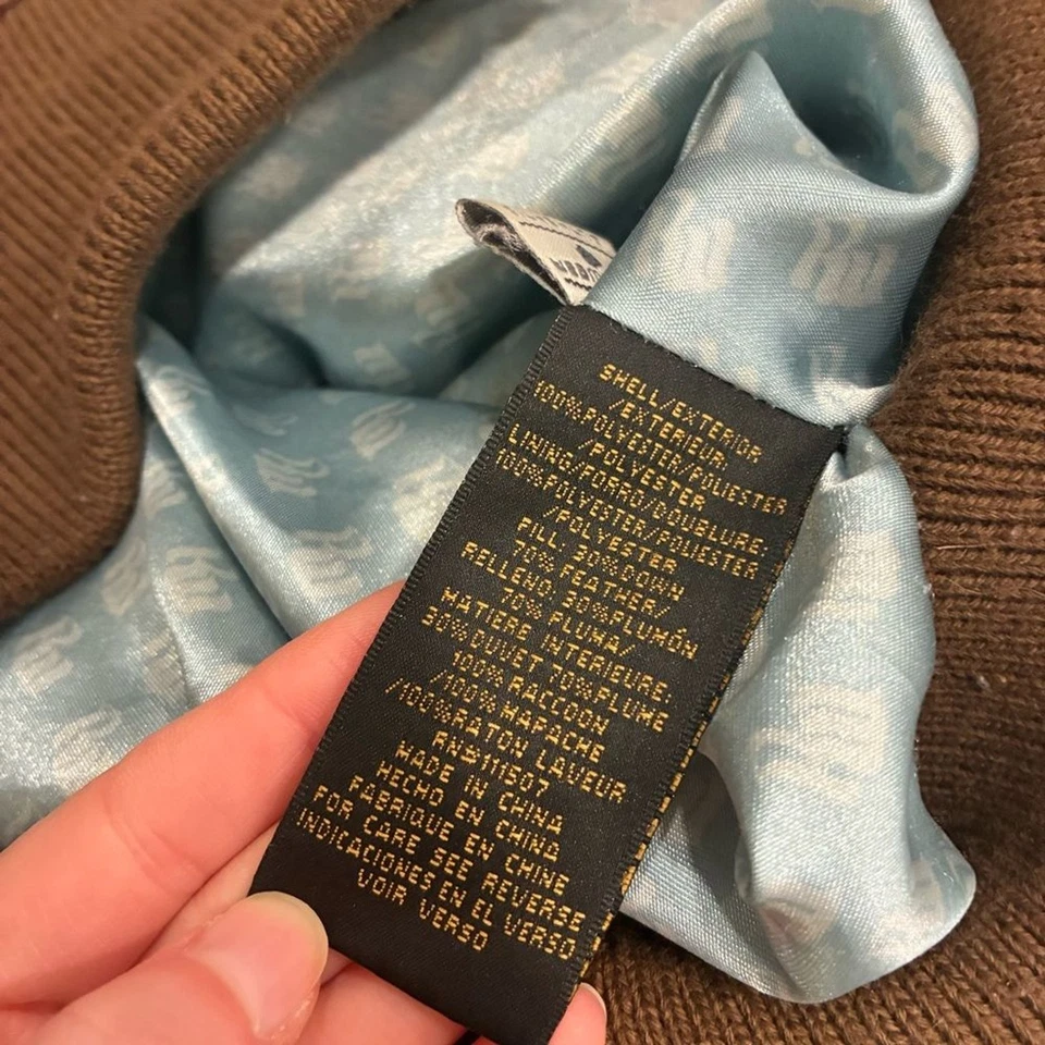 Jaqueta Rocawear Vintage Y2K Feminina com Capuz de Pele Marrom Tamanho G - Imagem 4 de 4