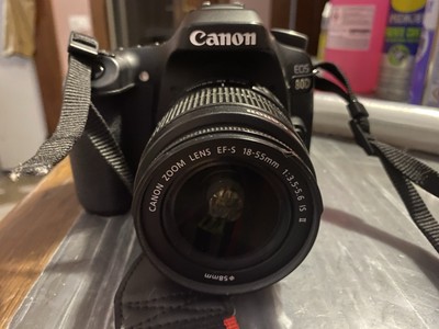 Canon EOS 80D Spiegelreflexkamera FUNKTIONSTÜCHTIG Digitalkamera mit Objektiv EF-S 18-55mm...