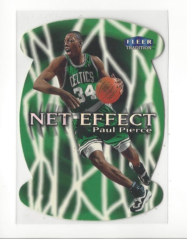 1999-00 Fleer Net Effect (Die Cut) #8 Paul Pierce Celtics