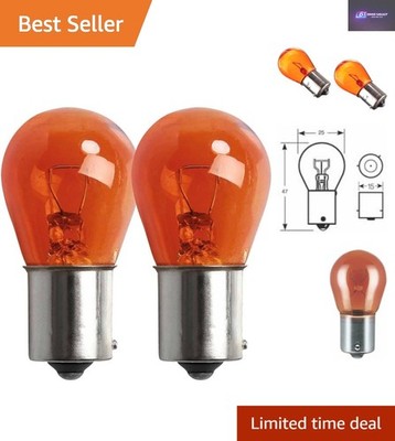 High-Quality Netagon 581 PY21W Car Bulbs - 12V 21W Twin Pack for Reliability