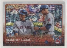 2015 Topps Chrome Update Mega Box Rookie Debut Francisco Lindor #US286 1y2