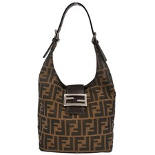 Fendi Brown Canvas Zucca Handbag 2119.26686.008 135503