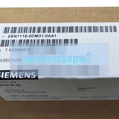 6SN1118-0DM31-0AA1 NEW SIEMENS DIGITAL CONTROL LOOP BLOCK