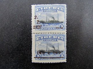 nystamps Liberia Stamp Mint OG H/NH Ovpt Error €200 O9y1878