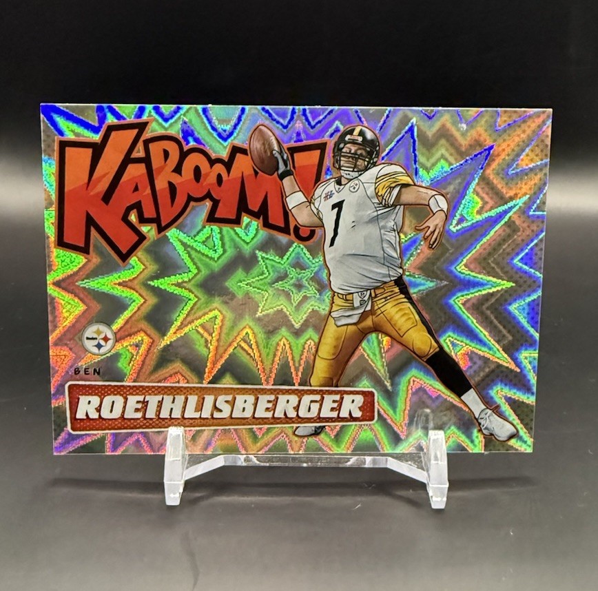 2019 Ben Roethlisberger Absolute Kaboom K-BR Pittsburgh Steelers