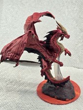 Pro Painted Highly Detailed D D Miniature young Red Dragon Wizkids Nolzur's