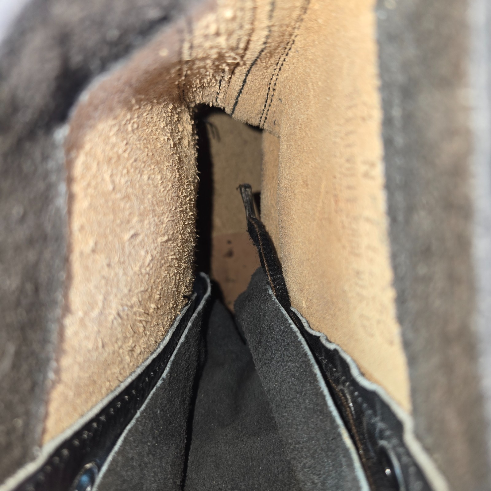 Vietnam War US Army Boots Biltrite Black Leather Sz 8 N 66250 July 1967 Exc Con