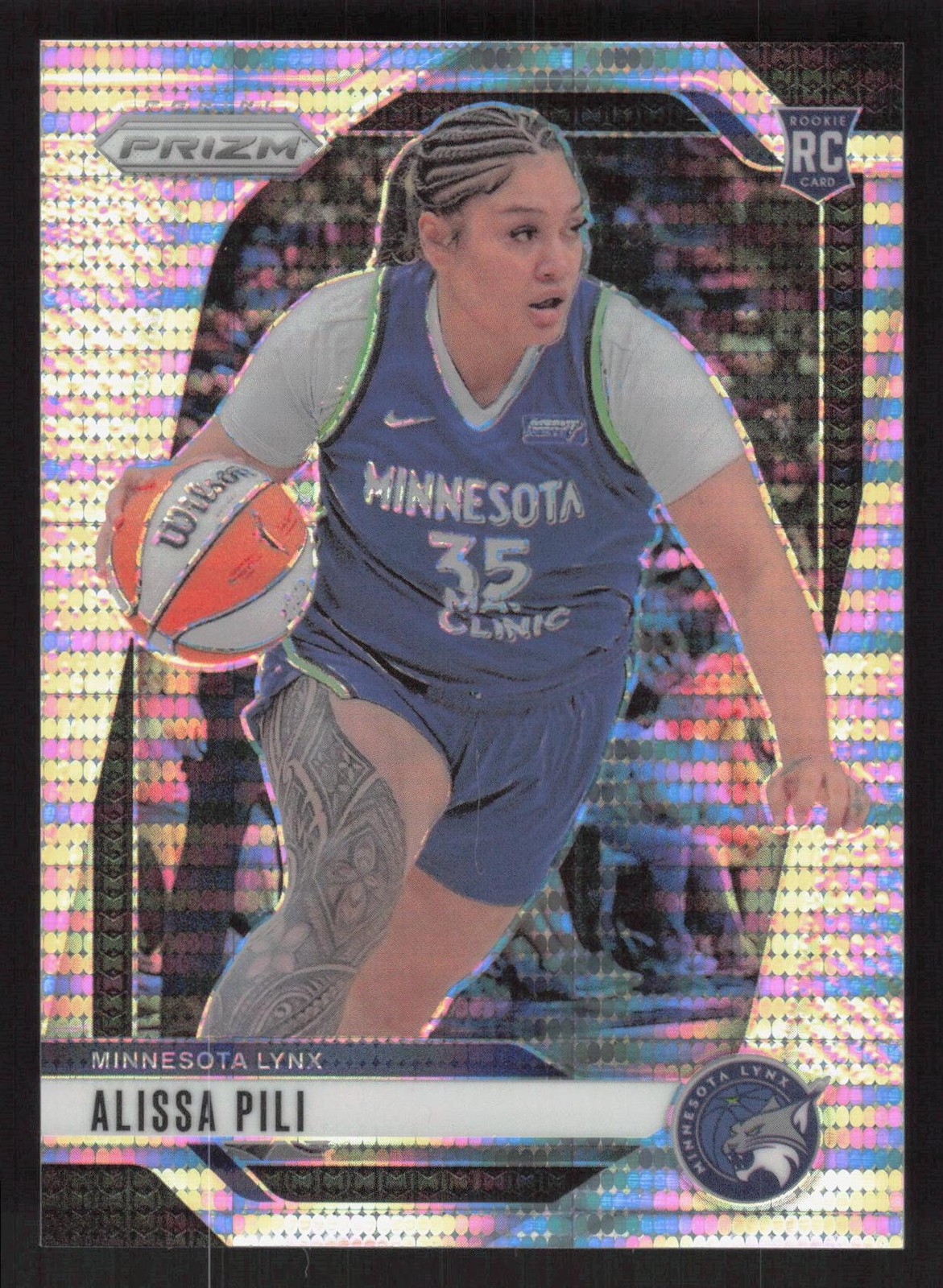 2024 Panini Prizm WNBA #83 Alissa Pili Pulsar Prizms #/499