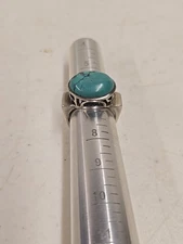 Vintage Silpada 925 Sterling Silver Turquoise Ring Size 6.5
