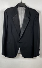 Christian Dior Monsieur Men's Black Vintage 90s Tuxedo Blazer Jacket Sz 44R