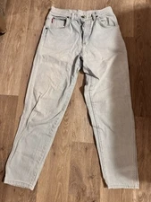 #9U Bugle Boy Gold Crest Jeans Baggy Fit Size 29x30